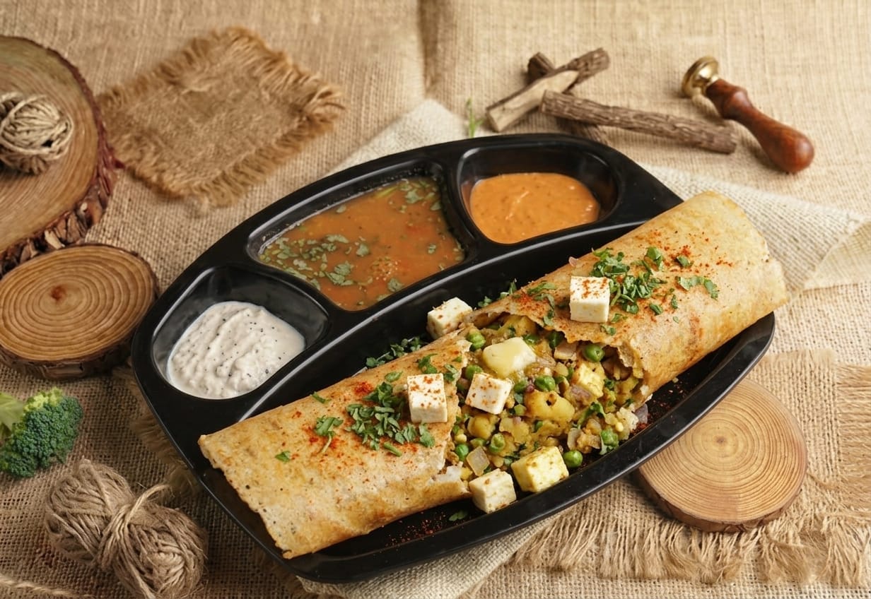 Paneer Masala Dosa